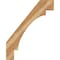 Ekena Millwork 4"W x 32"D x 40"H Merced Rough Sawn Knee Brace, Western Red Cedar BRC04X32X40MRC00RWR - alternate 2